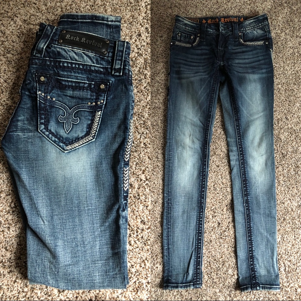 Rock Revivals Skinny Jeans